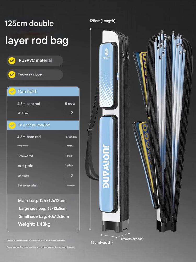 1.25m moon white blue-double layer [full pack of 6 layers pu water-repellent]