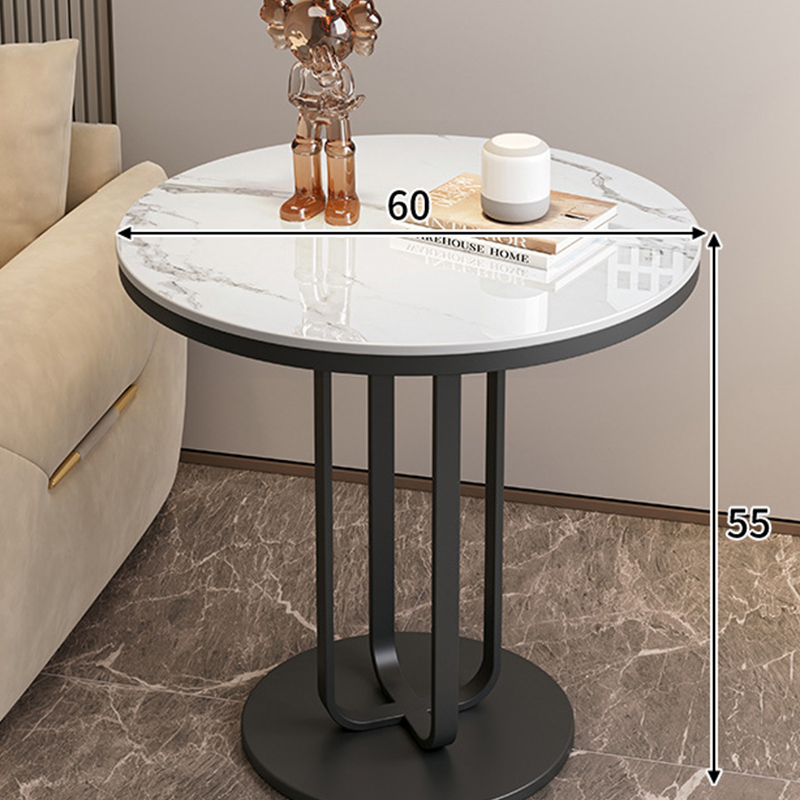 60cm glossy Snow Mountain Stone Rock   black frame