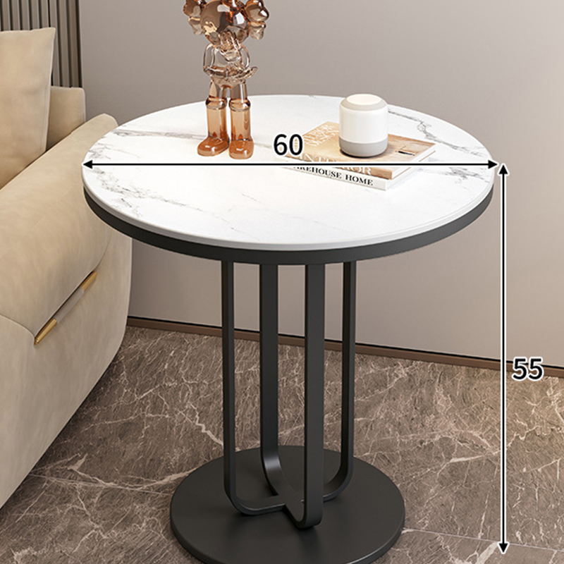 60cm matte snow mountain White Rock   black frame