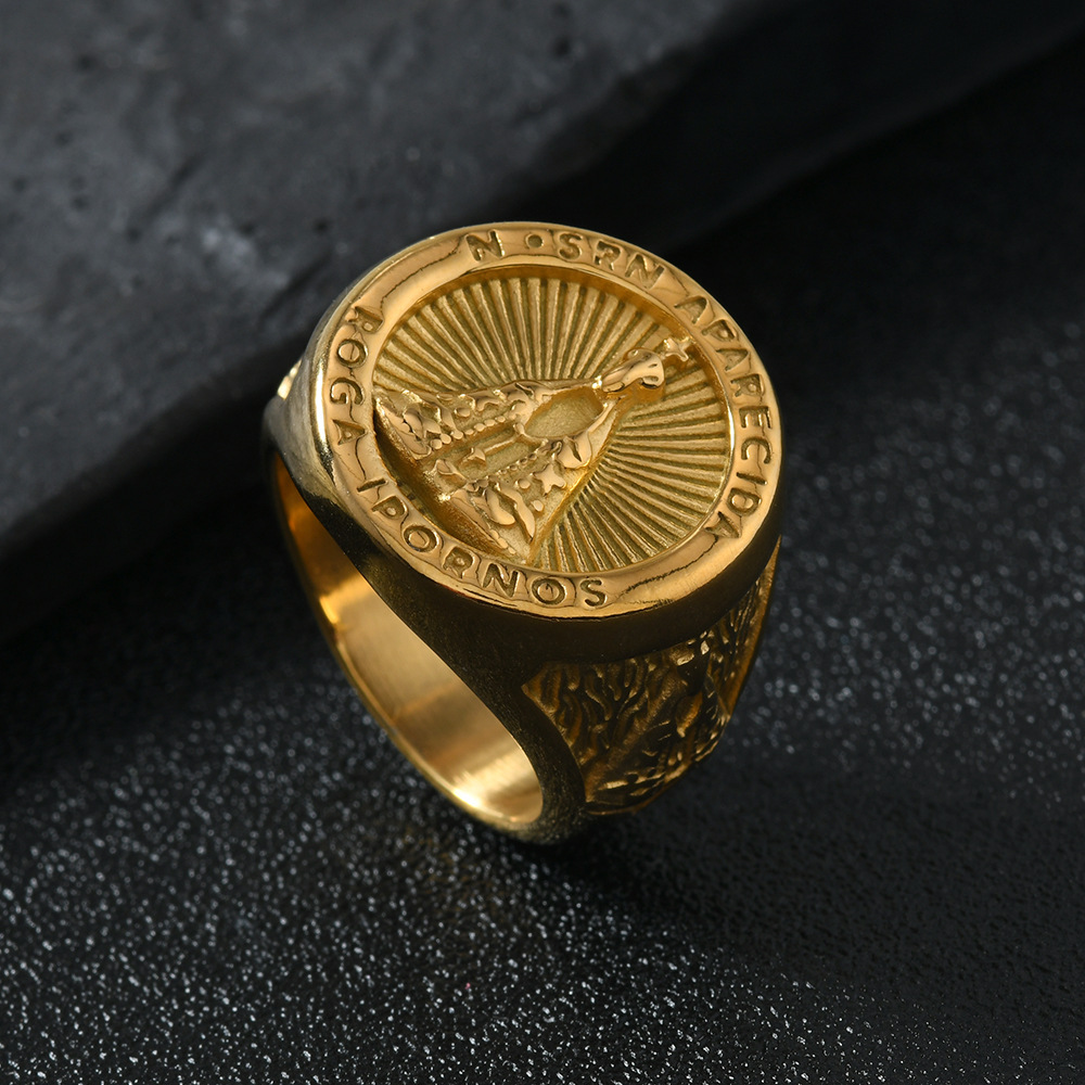 Gold - Three-dimensional style US Size #11