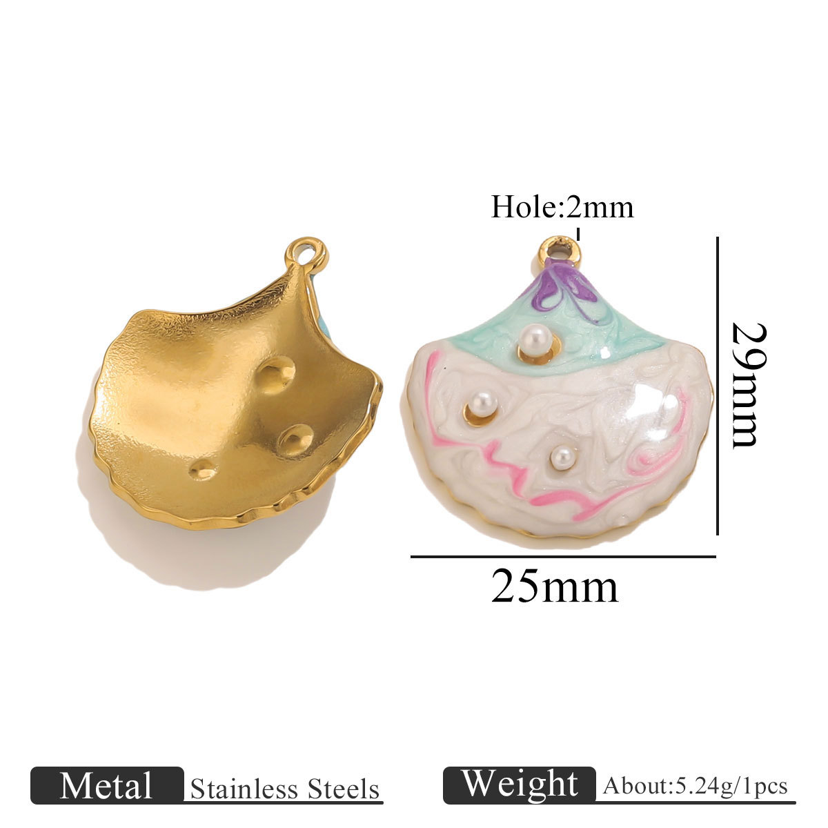 2:Purple - Light blue - white - pink