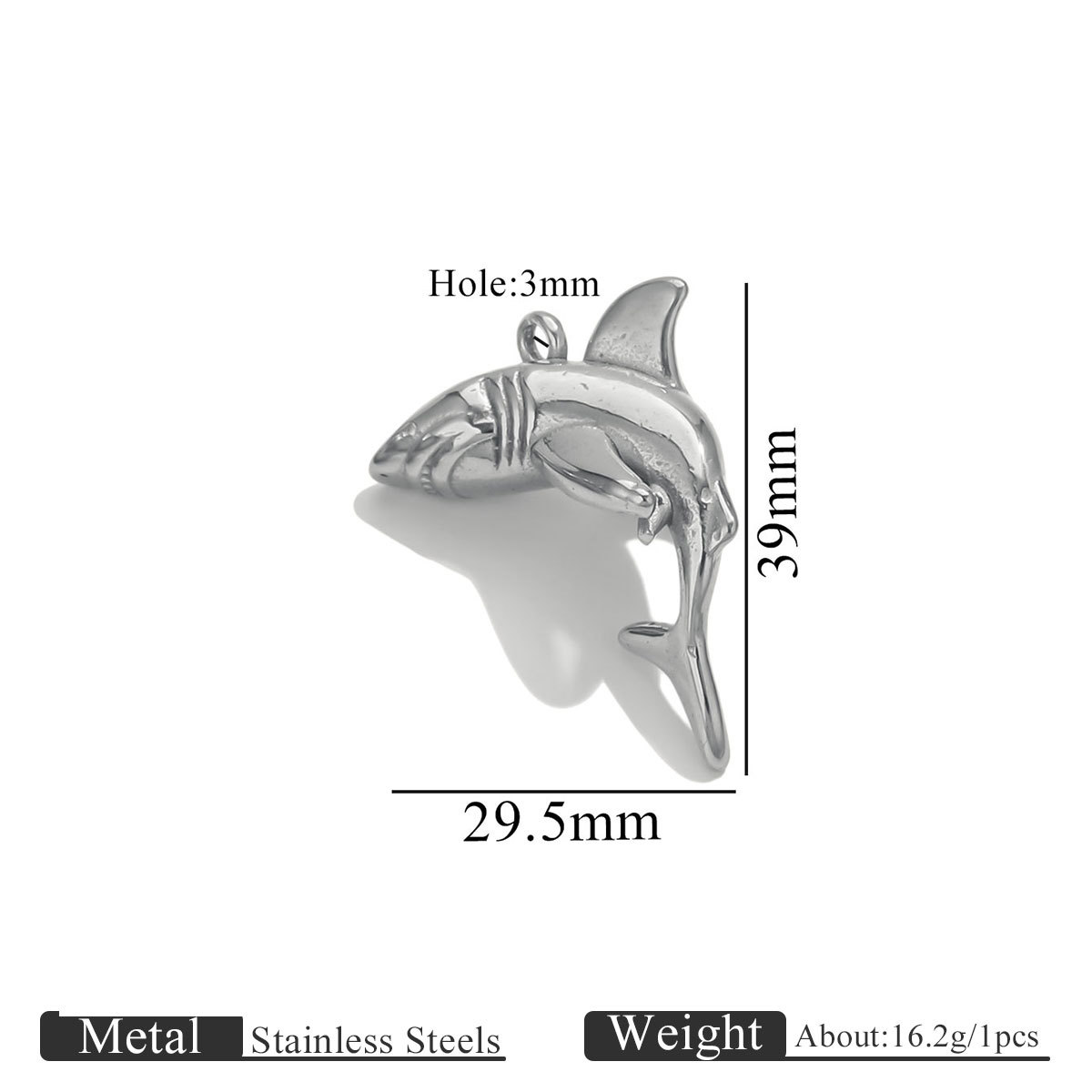 Steel-colored little shark