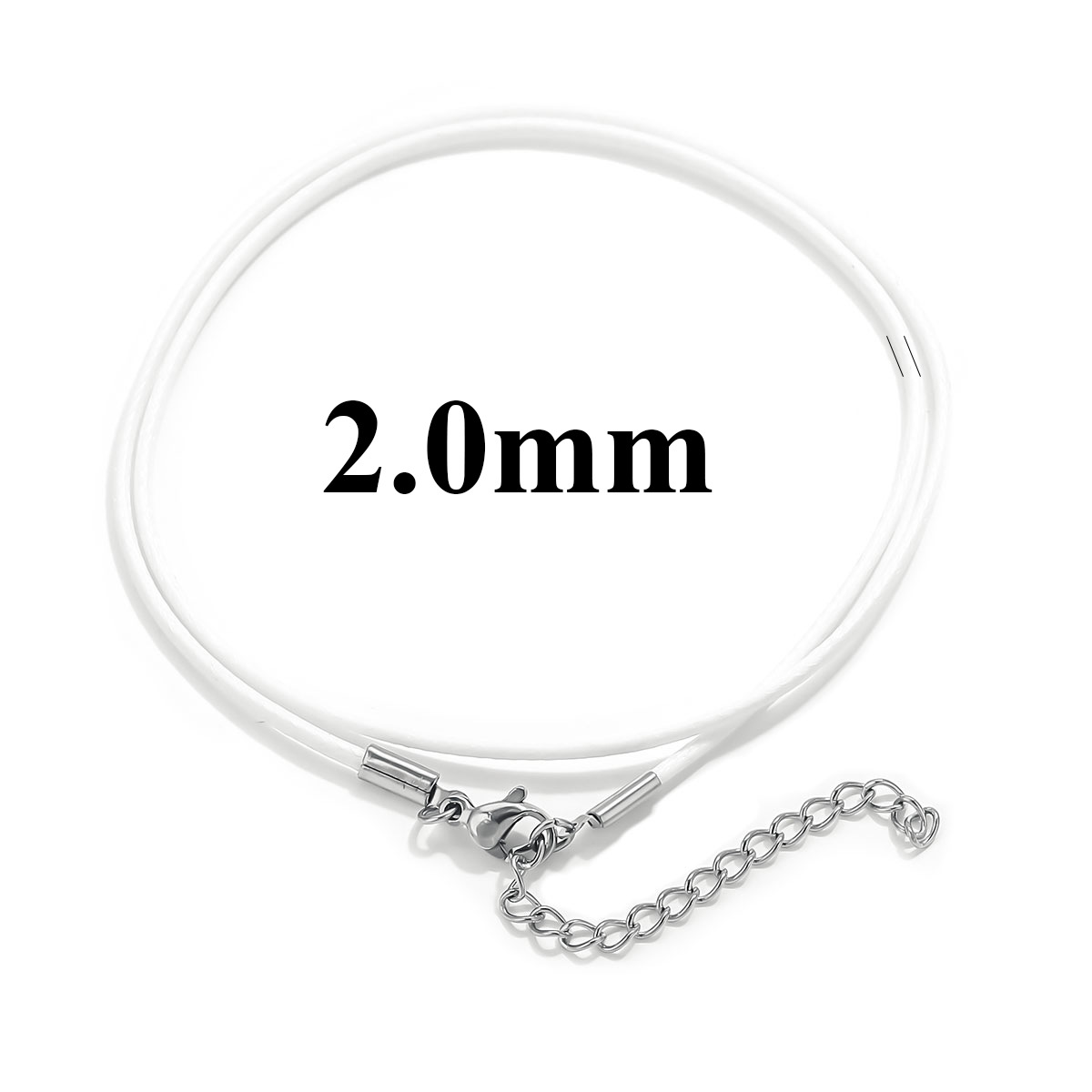 White steel 2.0mm 40cm-5cm