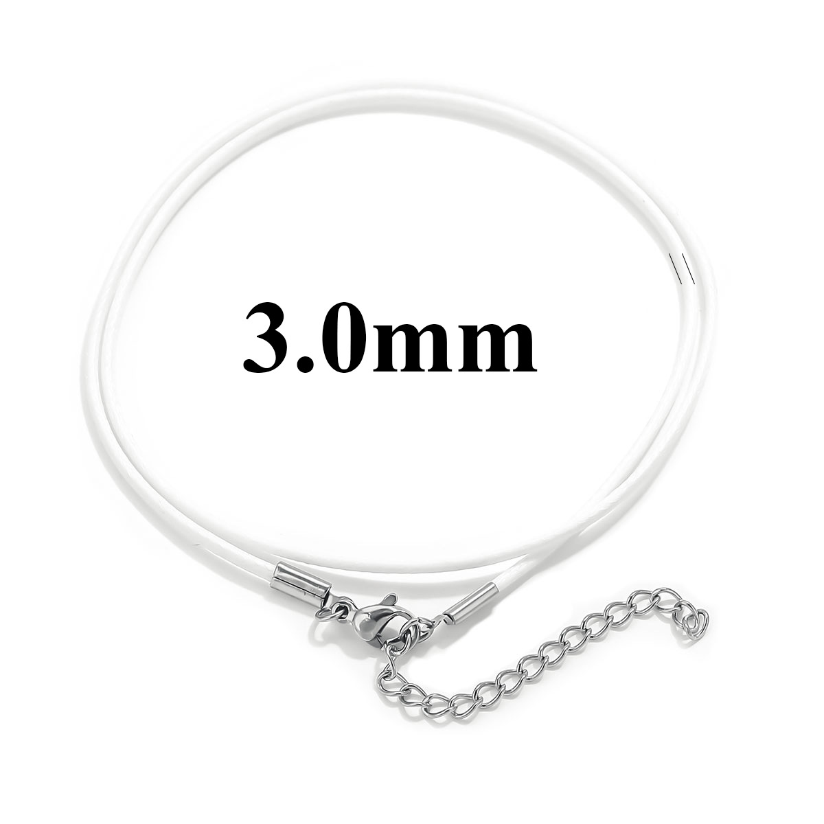 White steel 3.0mm 40cm-5cm