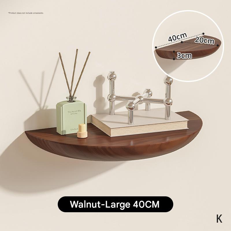 Walnut color large diameter 40cm