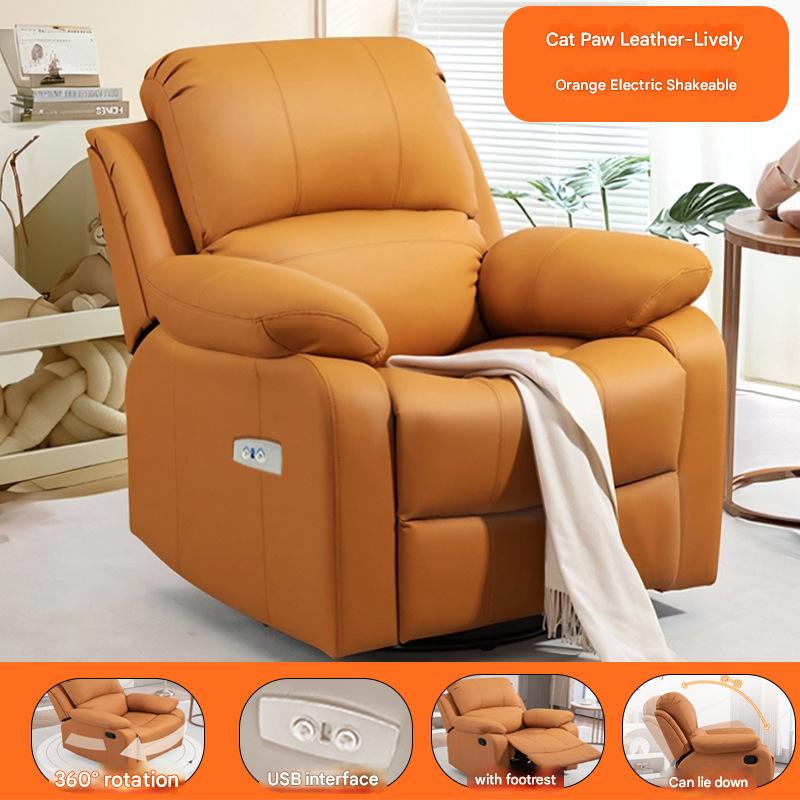 Cat claw skin lively orange-electric sitting and lying can shake and rotate