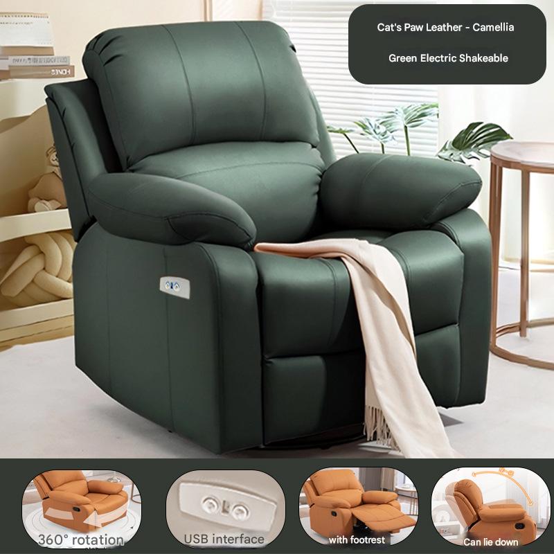 Cat claw skin camellia green-electric rockable and rotable