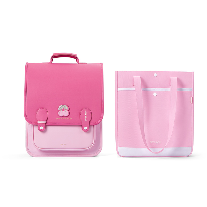 [pink] retro bag   handbag set