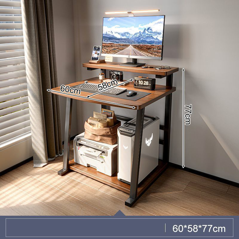 60cm brushed black oak color