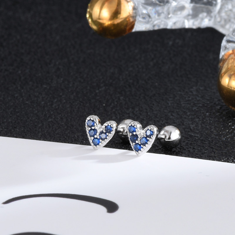 5:Platinum blue rhinestone