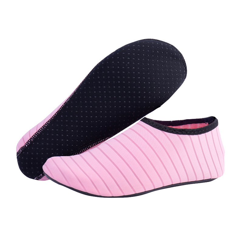 Pink-Pinstripe Soft Bottom