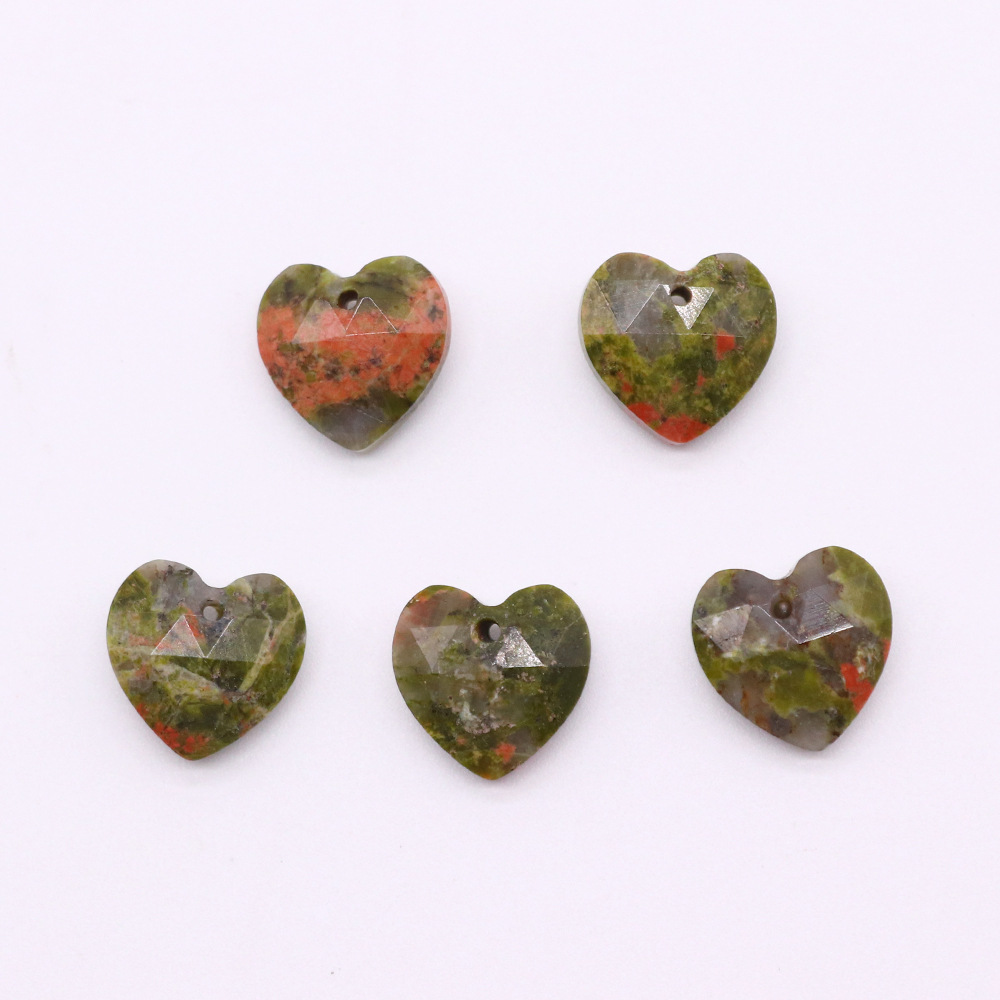 21:Flower green stone