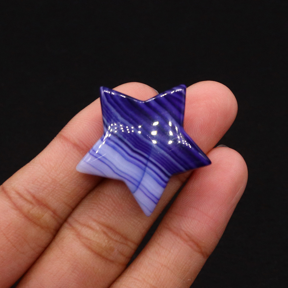 4:Sapphire blue striped agate