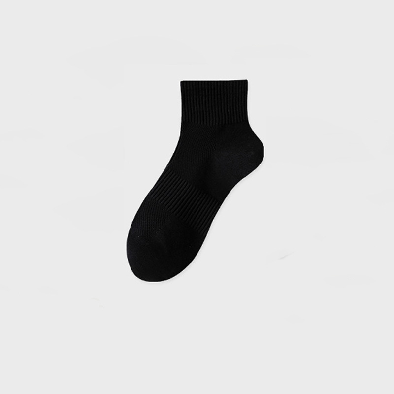 Black mid-calf socks