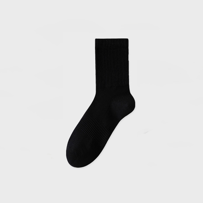 Black high socks