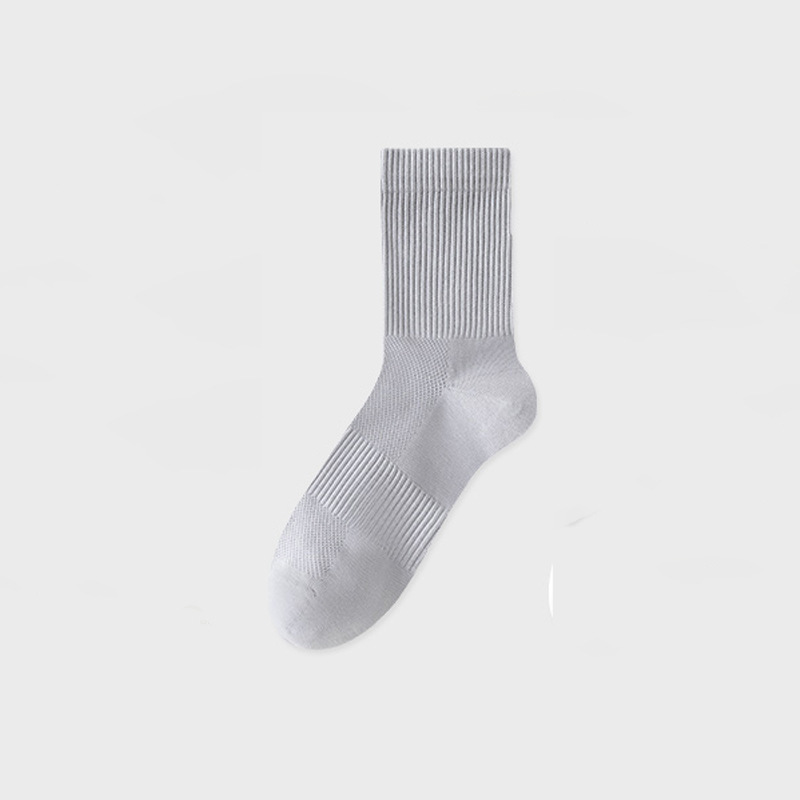 Gray high socks