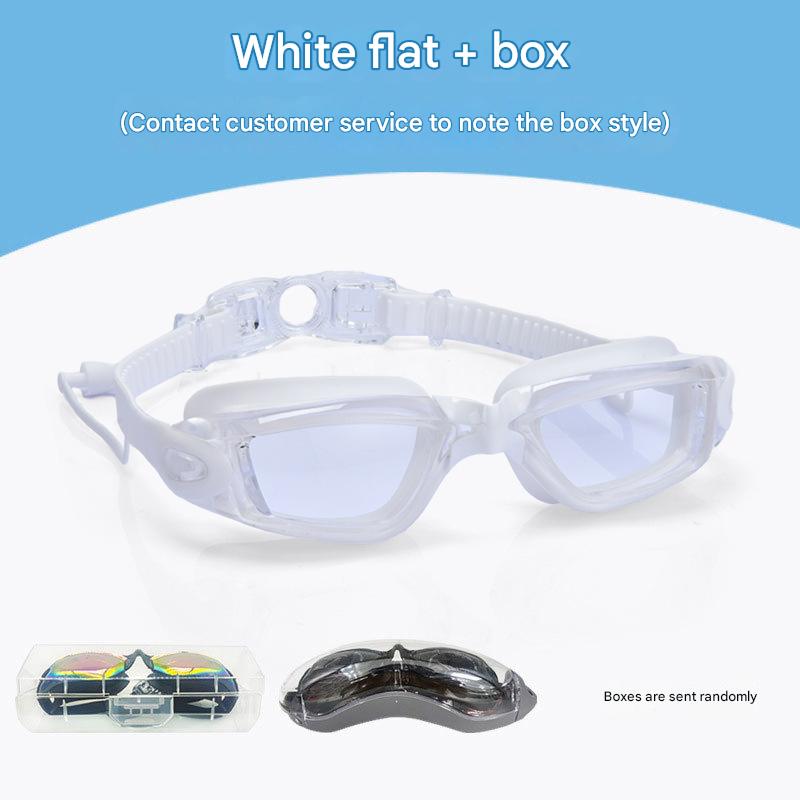 White Plain Glasses Case