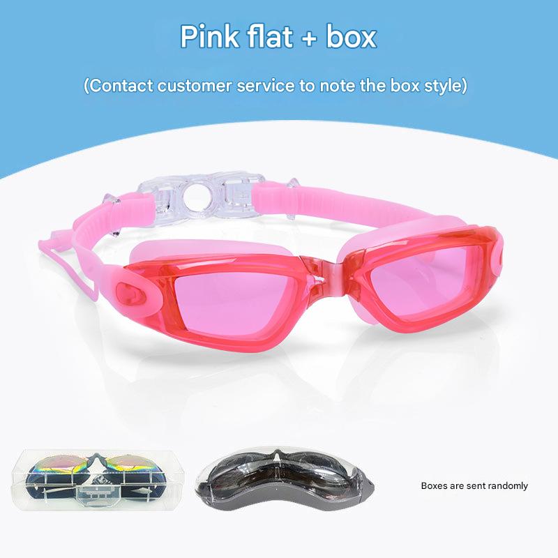 Pink Plain Glasses Case