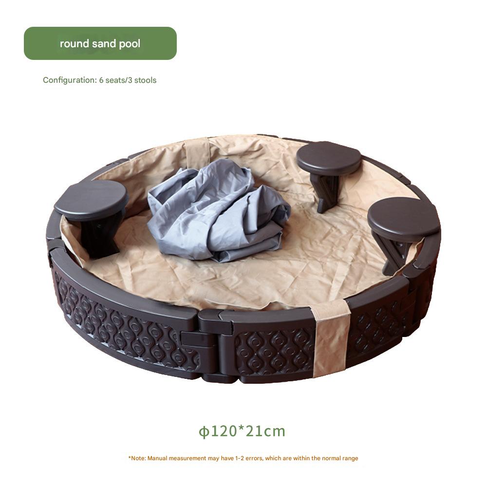 Round sand basin (without sand)