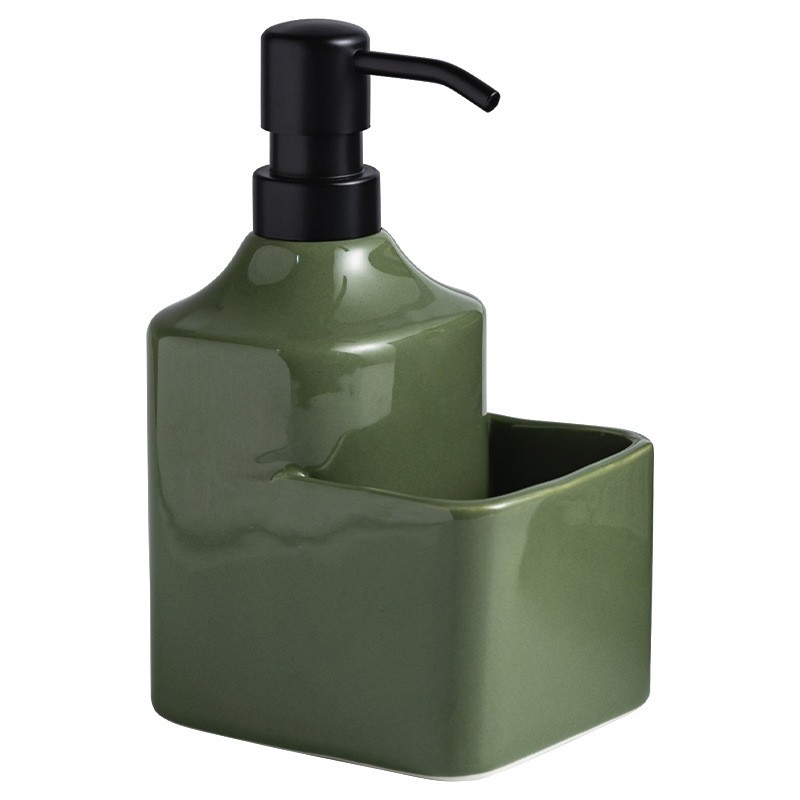 Lotion storage bottle--green