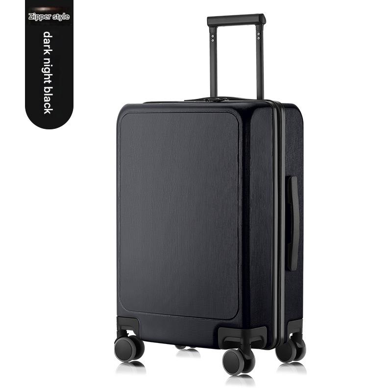 Dark night black (zipper style)