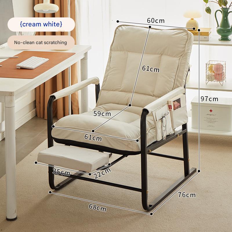 scratch resistant frabic-cream white