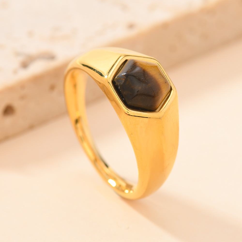 Cat's eye stone  US Size #9