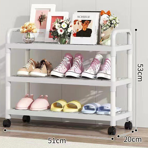 3-layer rack with wheels