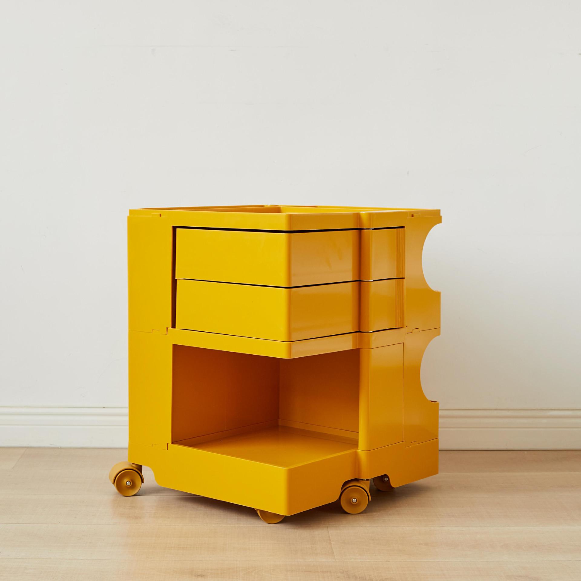 Lemon yellow (2 layers and 2 drawers)
