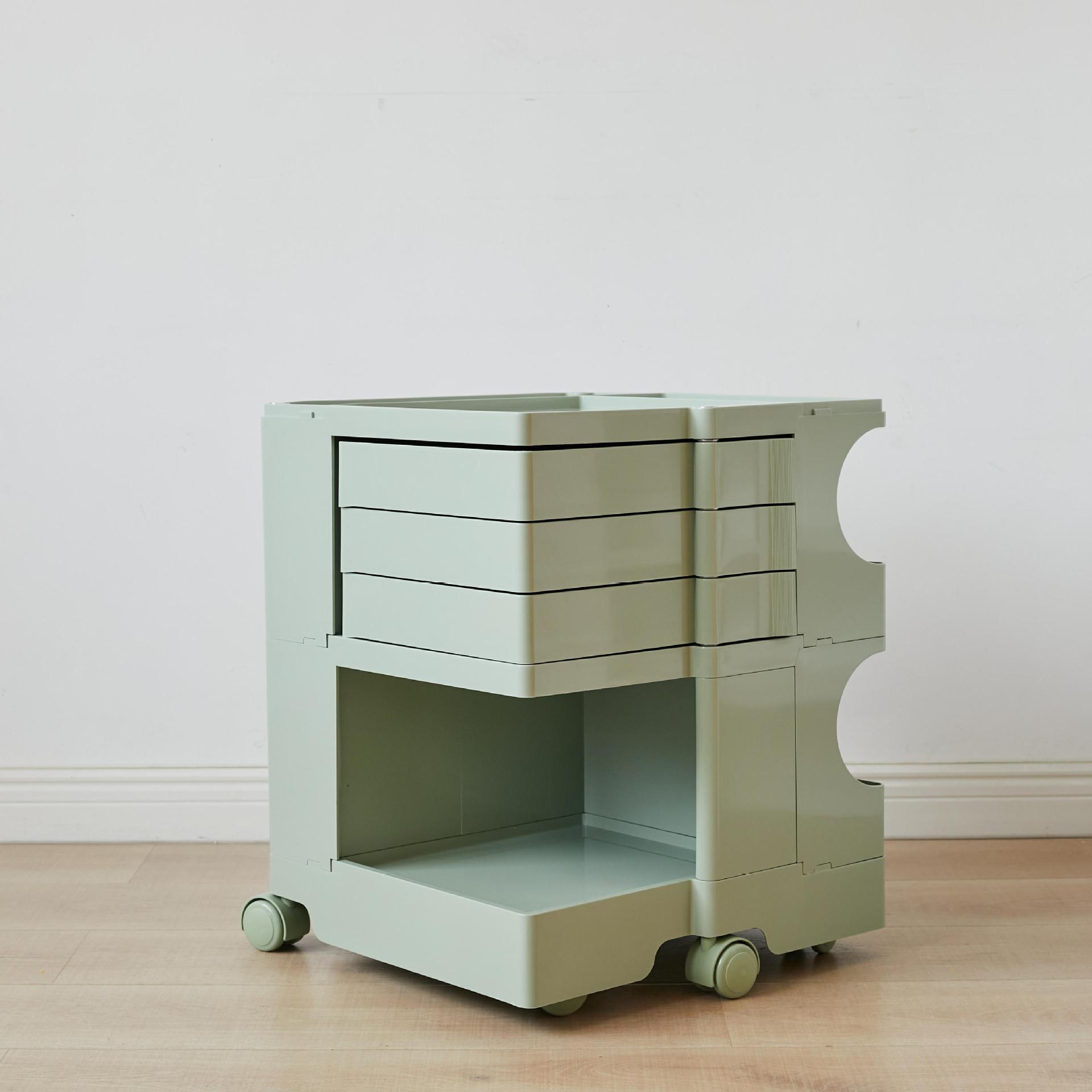 Matcha green (2 layers and 3 drawers)