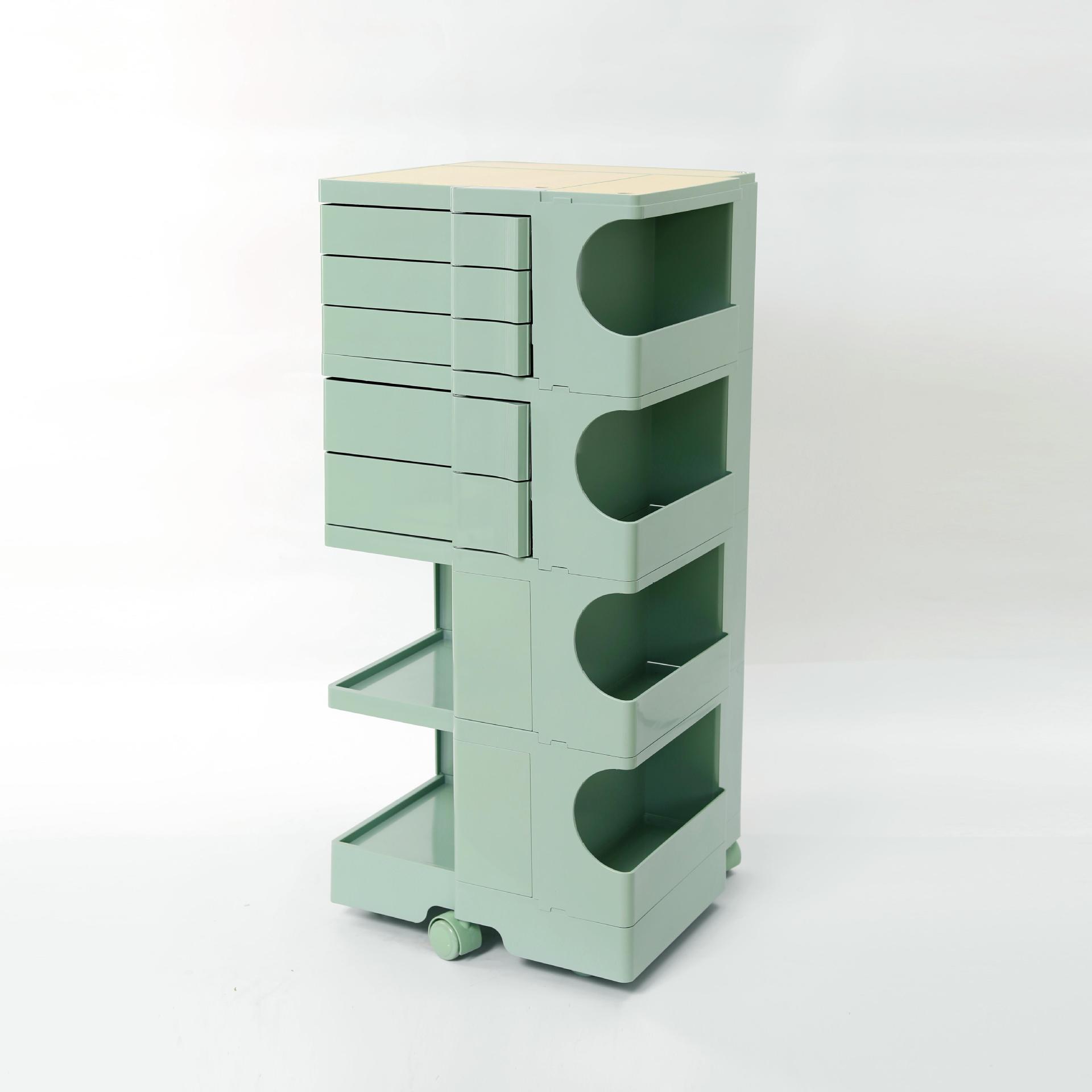 Matcha green (4 layers, 5 drawers)
