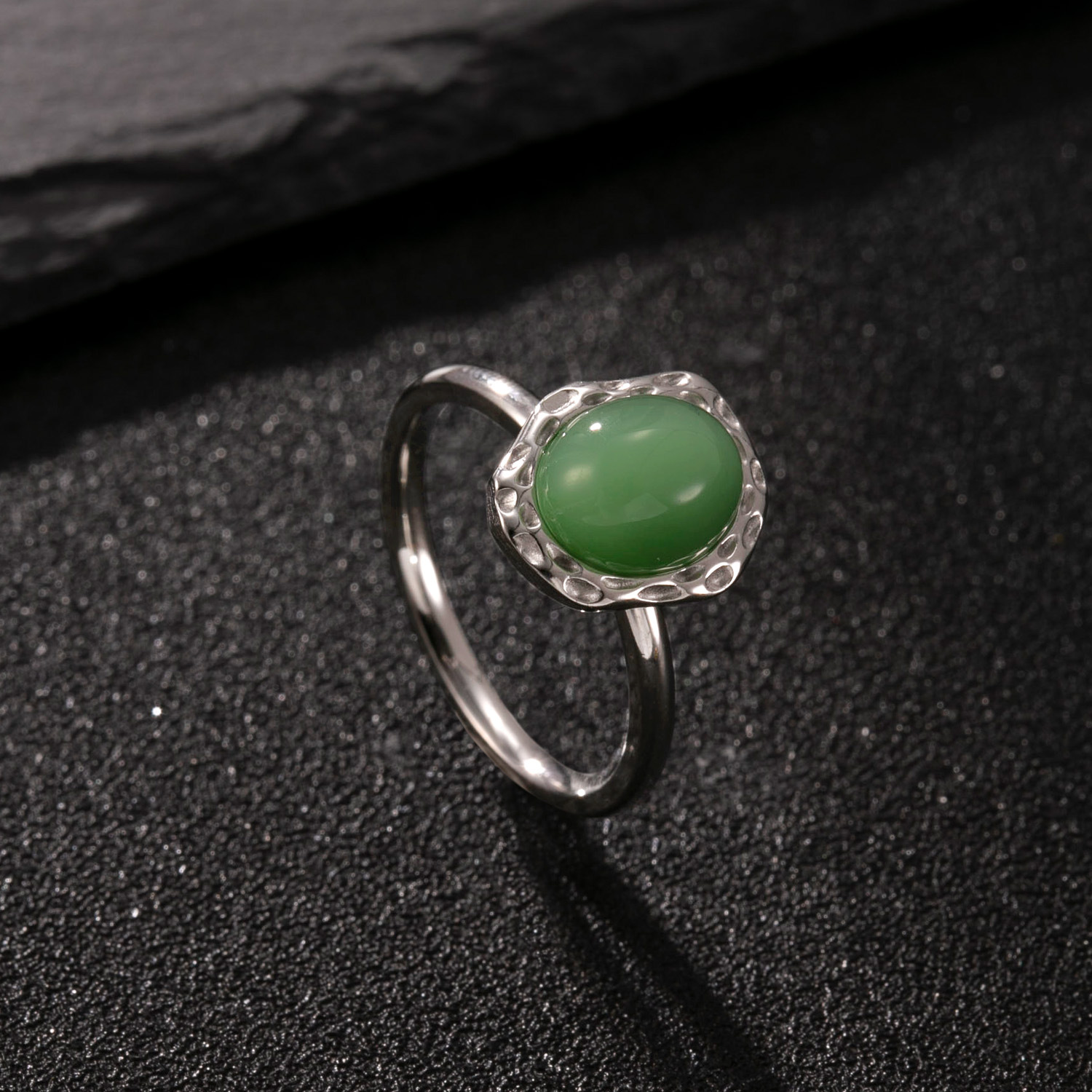 3:Steel color (green natural stone)