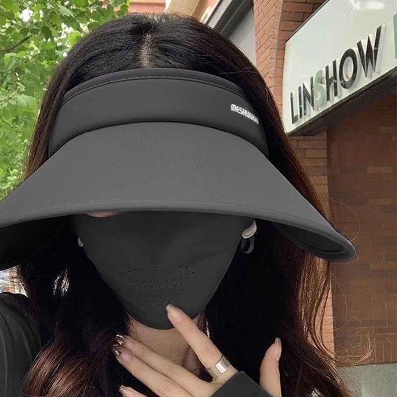 Double-sided ice silk/black