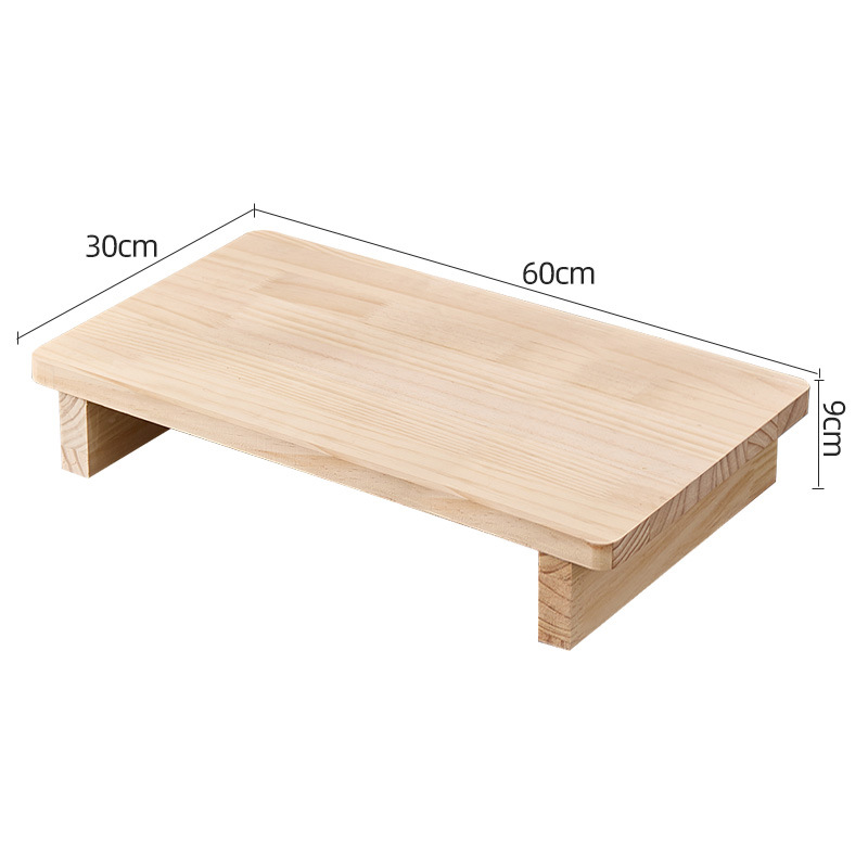 60 long - wood color - 9 high