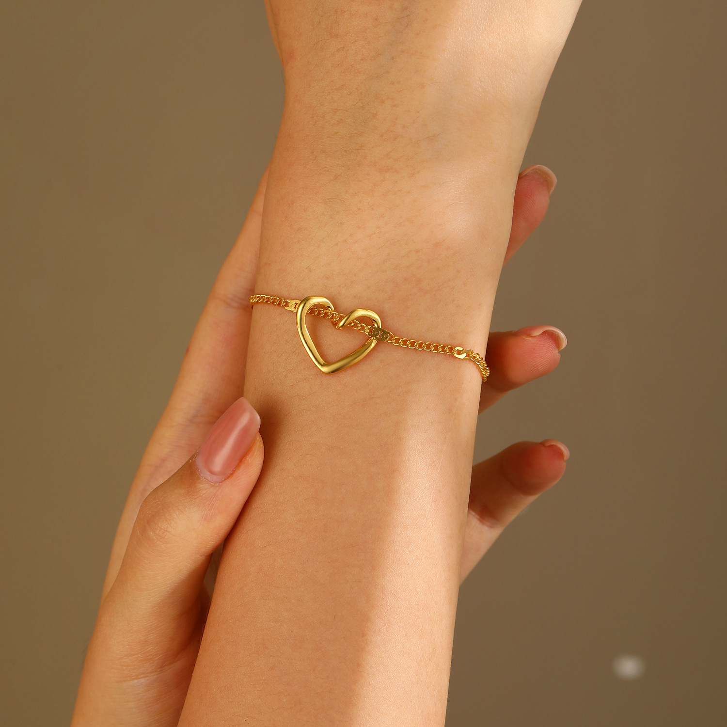 1:01 imitation gold bracelet 9132 (alloy)