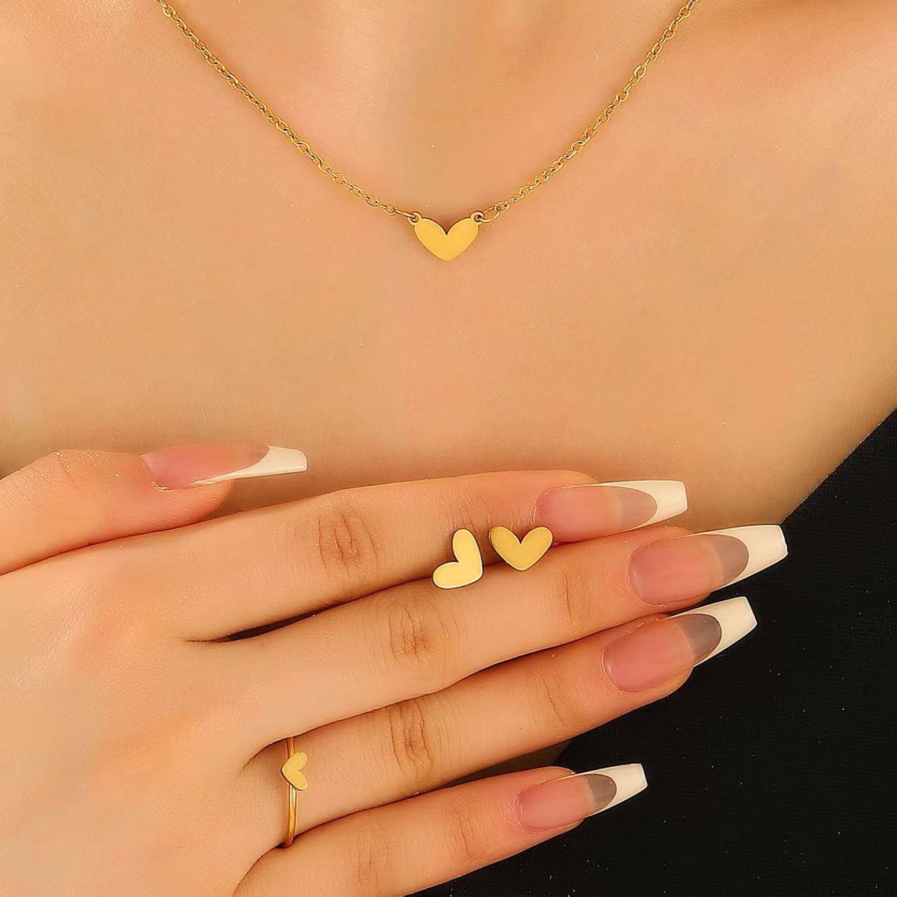 5:05 love 3-piece set (stainless steel)