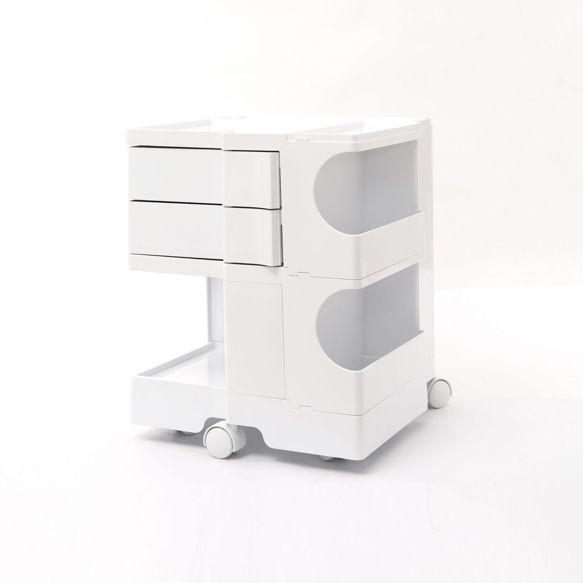 Cool white (2 layersand 2 drawers)