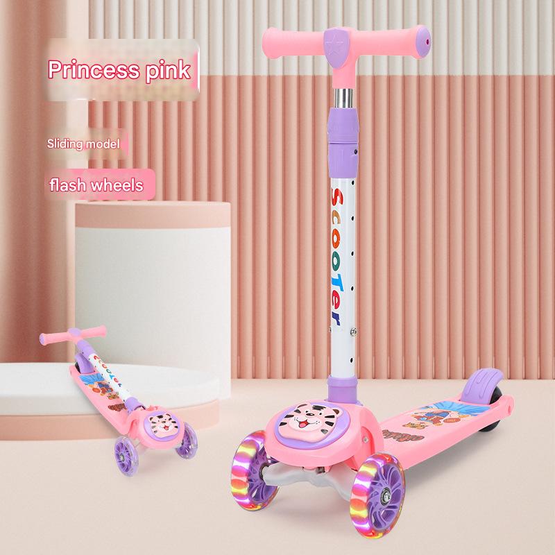 pink with flash wheels