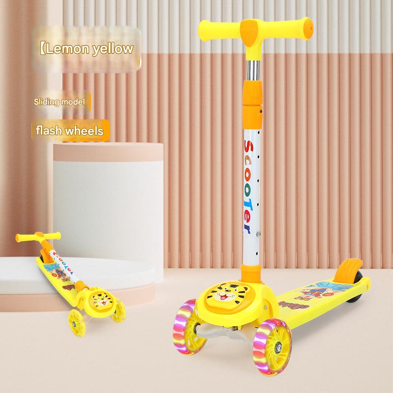 yellow with flash wheels