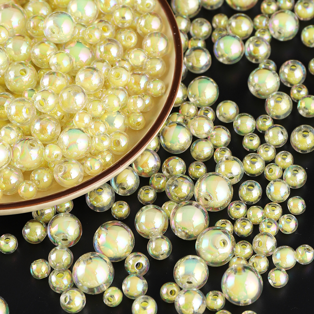 Yellow 10mm/Aperture: 2mm 95psc/bag/50g