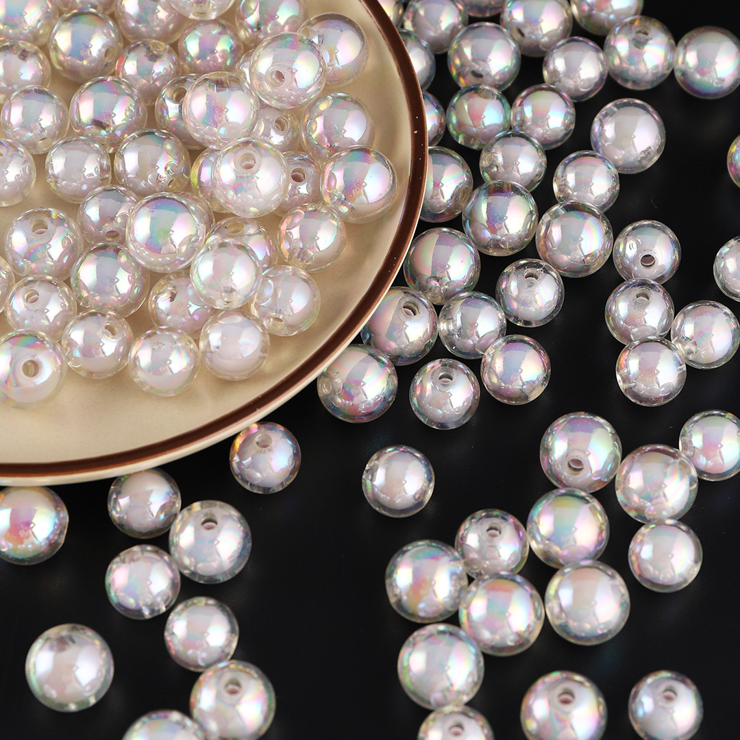 Grey 10mm/Aperture: 2mm 95psc/bag/50g