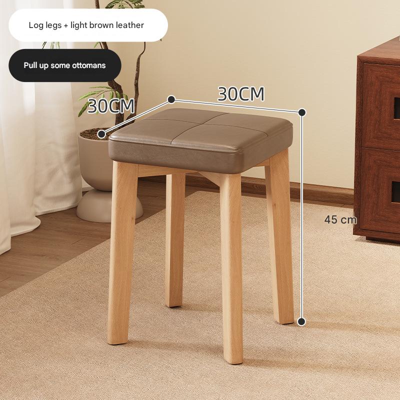 Log legs   light brown leather
