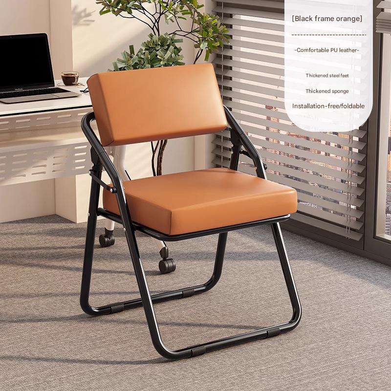 Reinforced sa model/leather orange [double layer 5cm sponge   backrest]