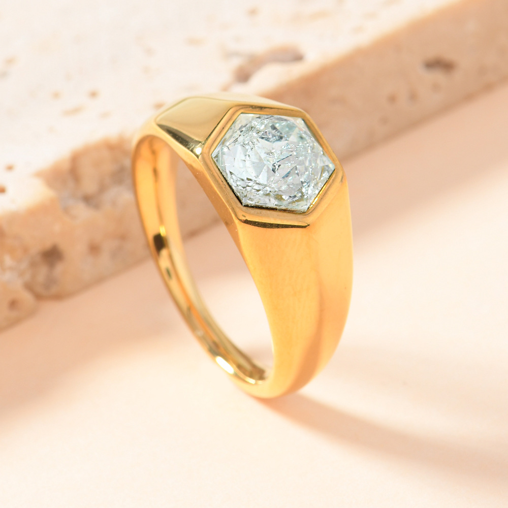 Gold (White Broken Drill) US Size #8