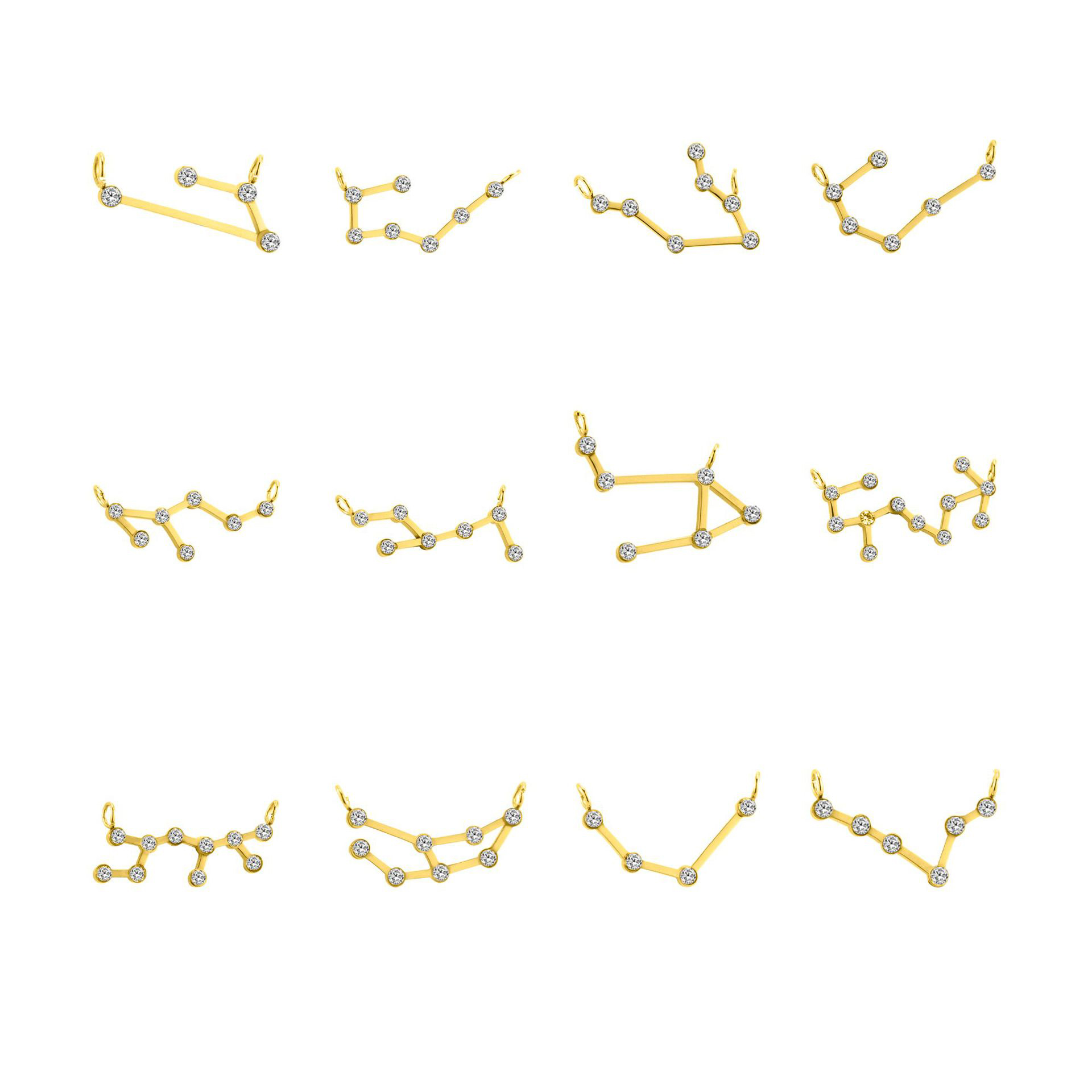 13 chapado en Oro 18K