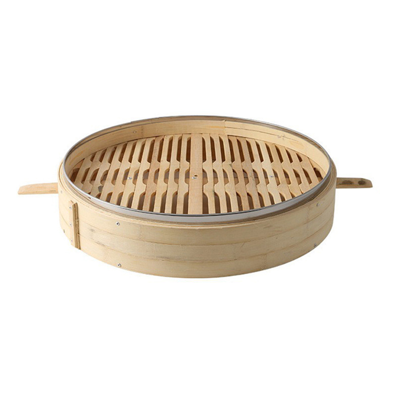 47cm (dense bottom) full bamboo steamer