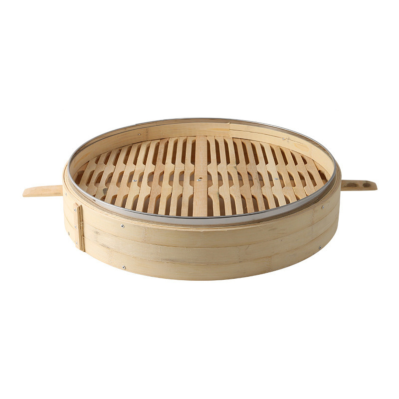 52cm (dense bottom) full bamboo steamer