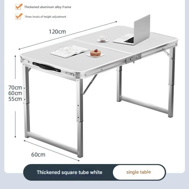 [Bold square tube 120cm]-snow mountain White