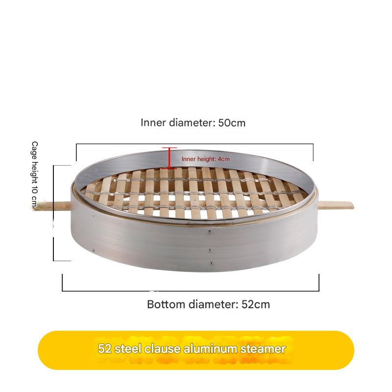 52cm aluminum cage with card bottom