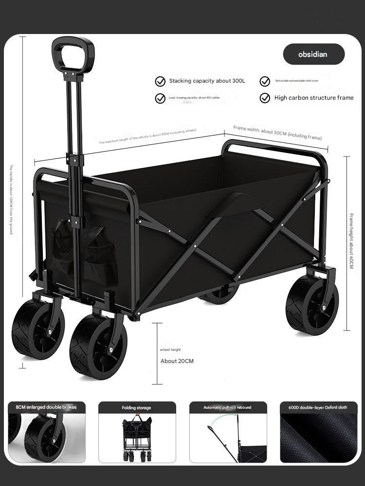 Standard 8-inch narrow wheel in black, with a height and thickness increase, front wheel with double bearings